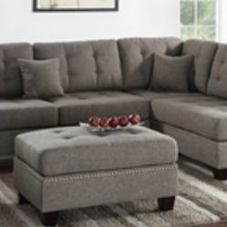 Gorgeous Coffee Colored Sectional Set