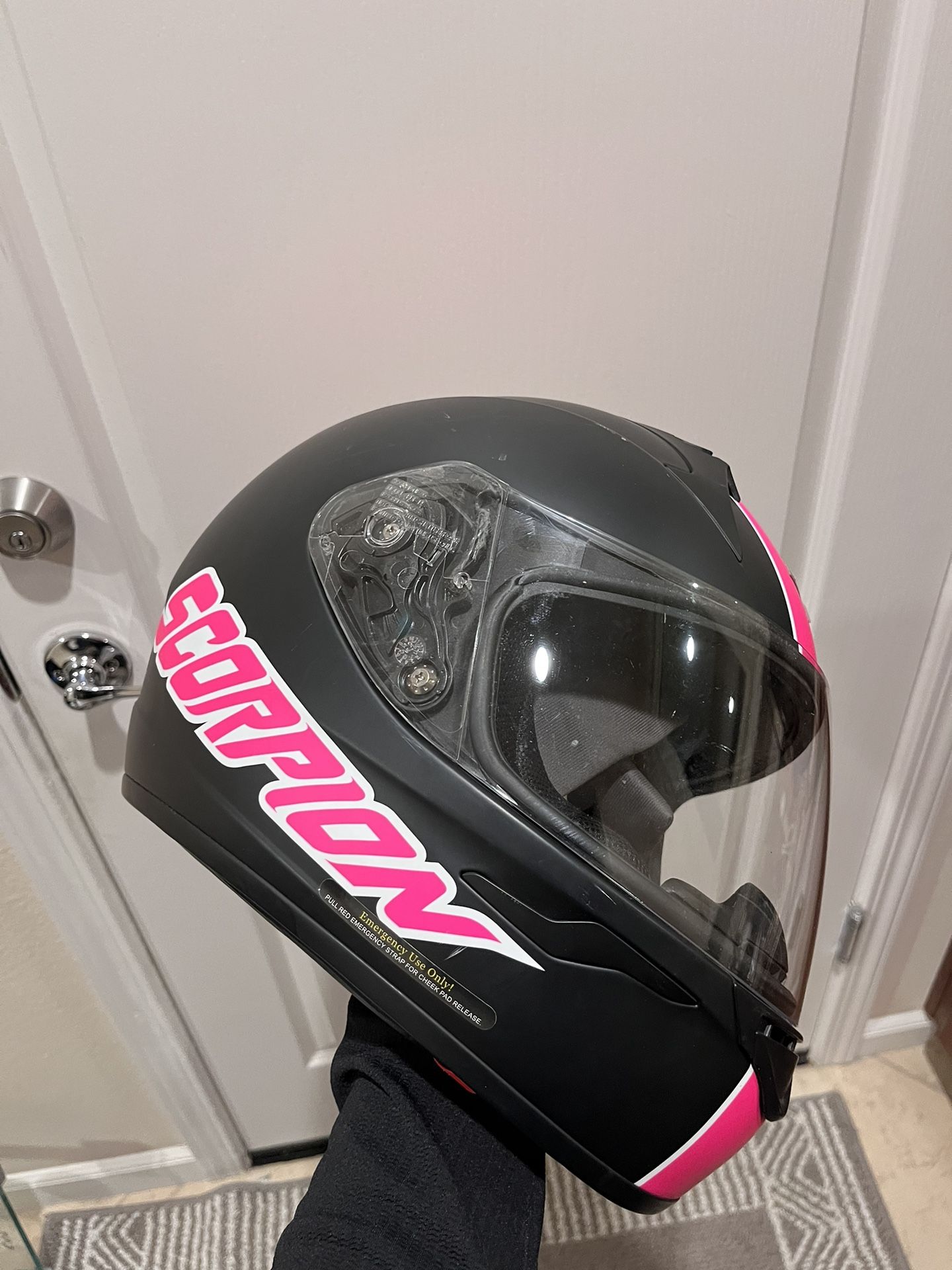 Scorpion Motorcycle Helmet Size m 