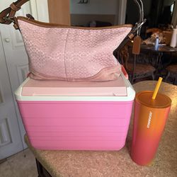 Coach Pink Shoulder Bag