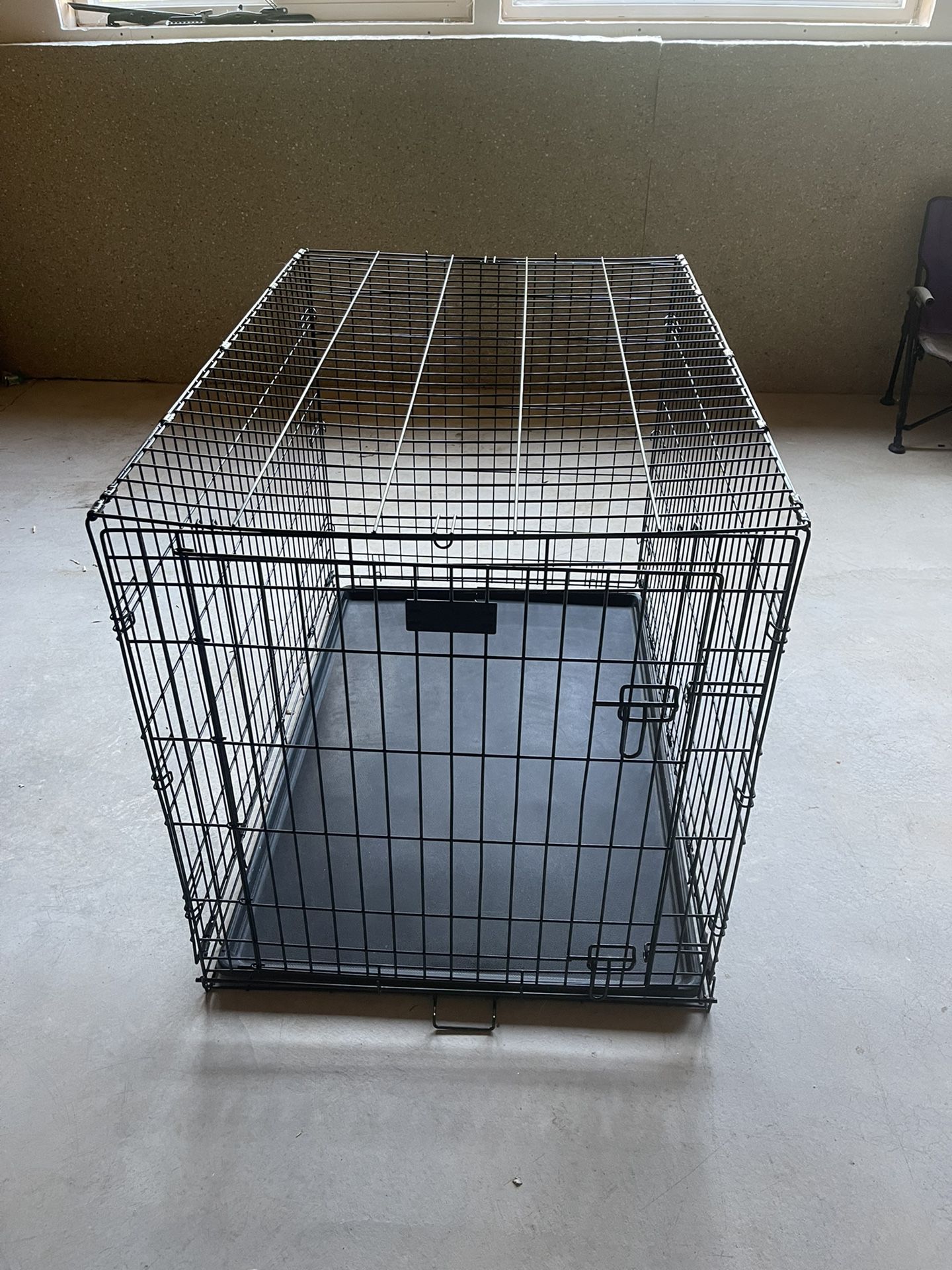 Dog Crate 42 x 28 x 30” with Cover 