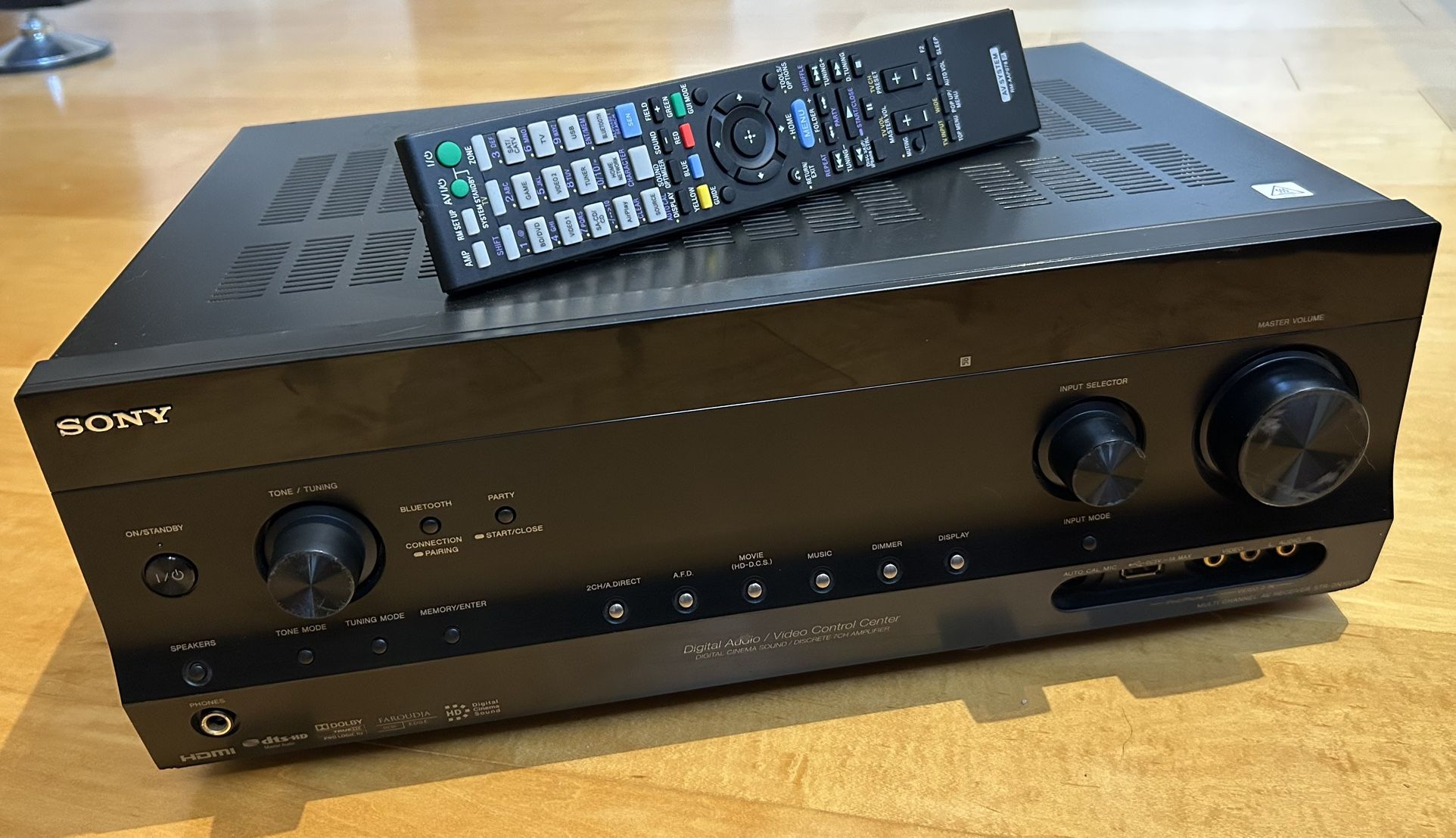 Sony 100w Airplay, Bluetooth, WiFi HDMI 7.2 Receiver