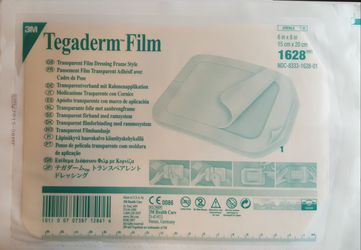 2x Tegaderm Film 1628 6"x 8" & 2x Tegaderm Film 1626 4"x 4 1/4" Thumbnail