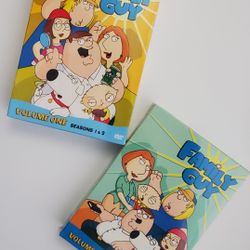 Family Guy DVD Box Set Volume One Seasons 1 2 & Two Season 3 Animated Series New English Spanish French