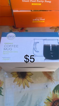 Coffee glass mug