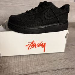 Brand New! Nike X Stussy Air Force 1 Size 9C Toddlers