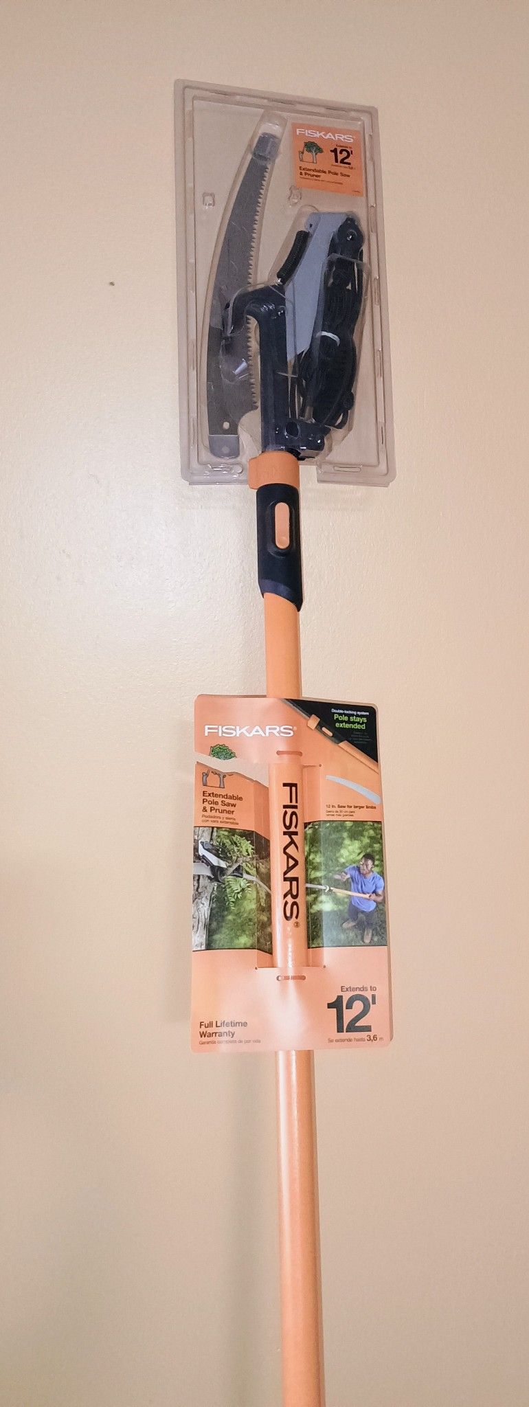 Fiskars Expendable Pole Saw & Pruner