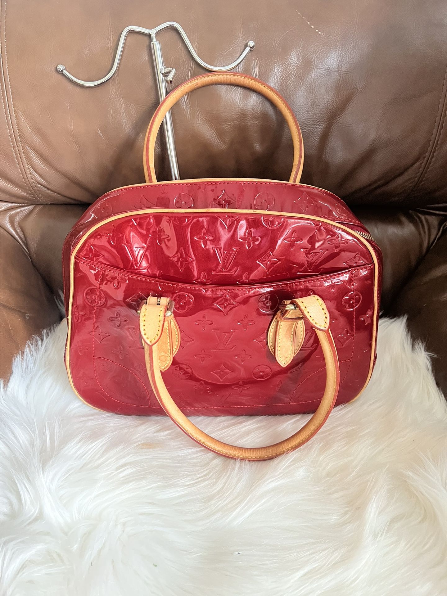 Epi Red LV Shoulder/Handbag