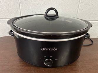 Crock-Pot® Manual 7-Quart Slow Cooker, Black