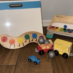 Colorful Wooden Toy Set