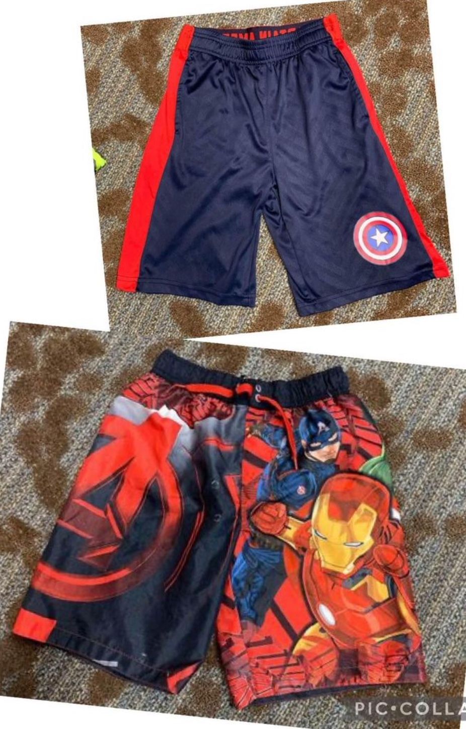 Boys size 8 Marvel shorts bundle (2 pair)