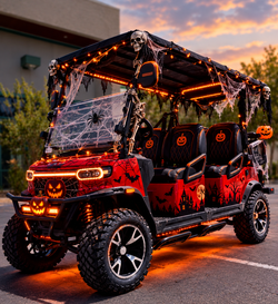 2026 TEKO Trophy Plus 4+2 Street Legal Golf Cart ⚡Halloween Specials!⚡