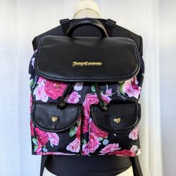 $40 Pre loved In Great Condition Juicy Couture Floral Backpack - Perfect for Everyday Style