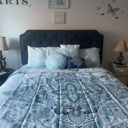Queen Mattress + Bed frame