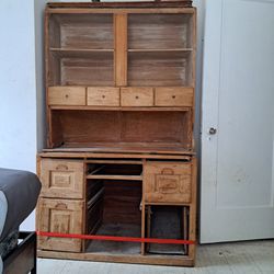 Antique Kitchen Cabinet 