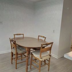 Wood Dinner table