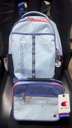 Champion Backpack and Lunch Box Set