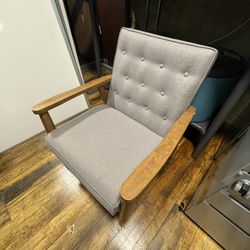 Gray Sofa Chair 