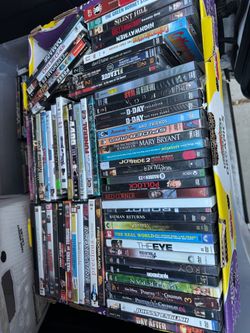 260 DVDs With Original Cases obo