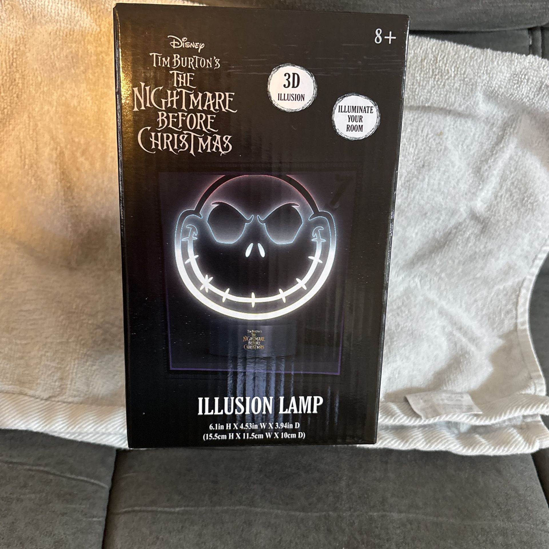 Nightmare Before Christmas Illusion Lamp