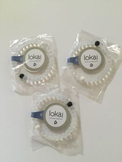 Clear Lokai bracelets