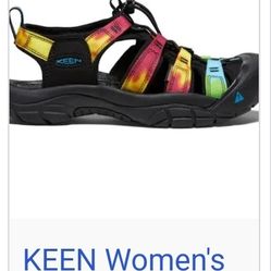 Women's "KEEN" Sandles 2024,  Size 8.5 Multi Color