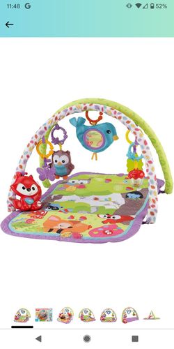 Fisher-Price 3-in-1 Musical Activity Gym, Woodland