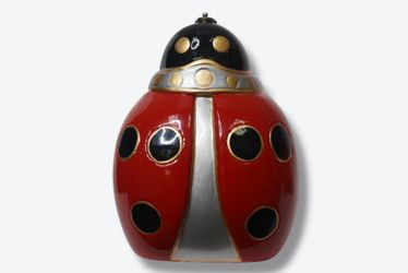 1990s “Timmy Woods” Acacia ladybug Crossbody Handbag