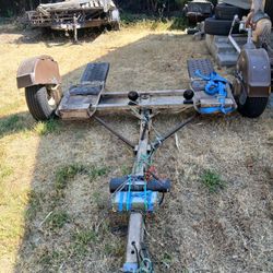 Selling A Tow Dolly With 4000 Lb Winch Battery Magnetic Lights Right Fender Needs Repair  New Tires $1500 Obo