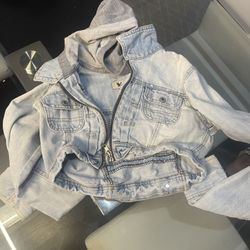 Crop Top Jean Jacket