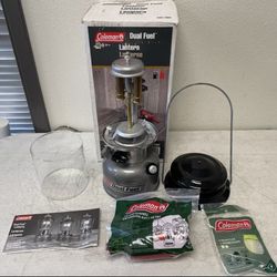 Coleman 2010 Dual Fuel Lantern 285-700T in original box Unfired W/ BOX