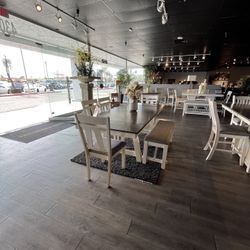 White/grey 6pc Dining Room Set