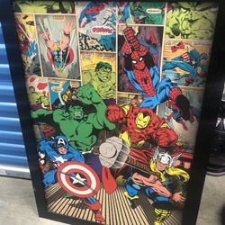 Marvel Framed Print