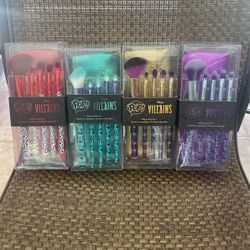 Funko Pop Disney Villains Make Up Brush Set’S  4 