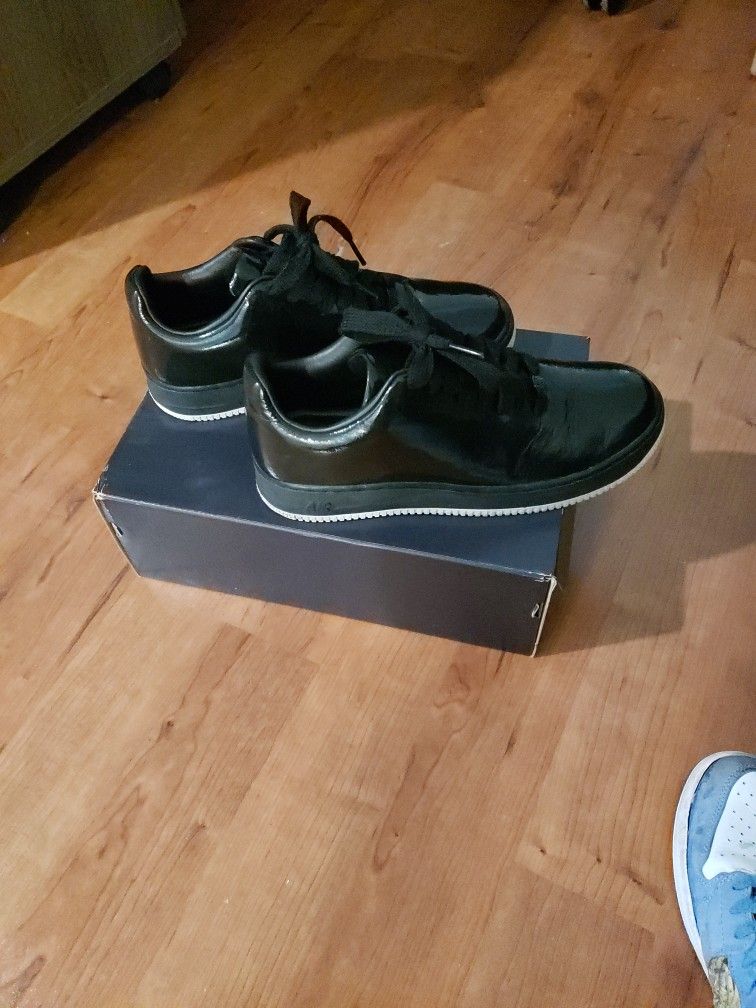 Nike air force 1 low seamless Black patent leather - Send Me Ur Best Offer