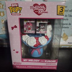 Funko bitty pop my melody and kuromi