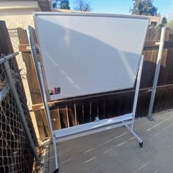 Magnetic white board