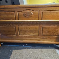 King Size Oak Bed Frame
