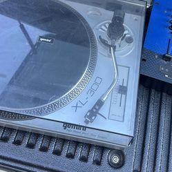 Turntable Record Player Gemini Xl-300 (2 Available) Dj mixer