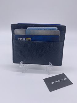 Michael Kors Leather Tall Card Case