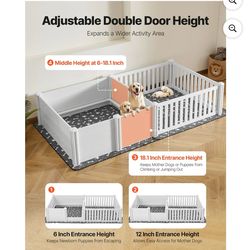 Dogs whelping box