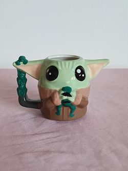 3D STAR WARS ZAK DESIGNS The Mandalorian - Grogu - Baby Yoda Ceramic Coffee Mug