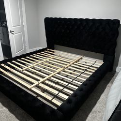 King Size Bed Frame/Headboard For Sale 