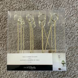 Table Number Holders 