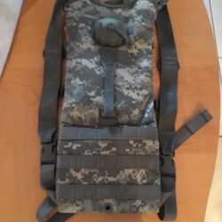 New Hydramax ARMY ACU MOLLE Hydration Carrier, with a 3L (100 oz) capacity. It's designed for carrying water during activities like hiking, camping, a