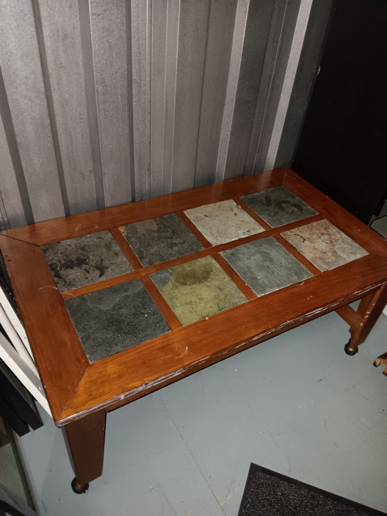 Coffee Table With Wheels