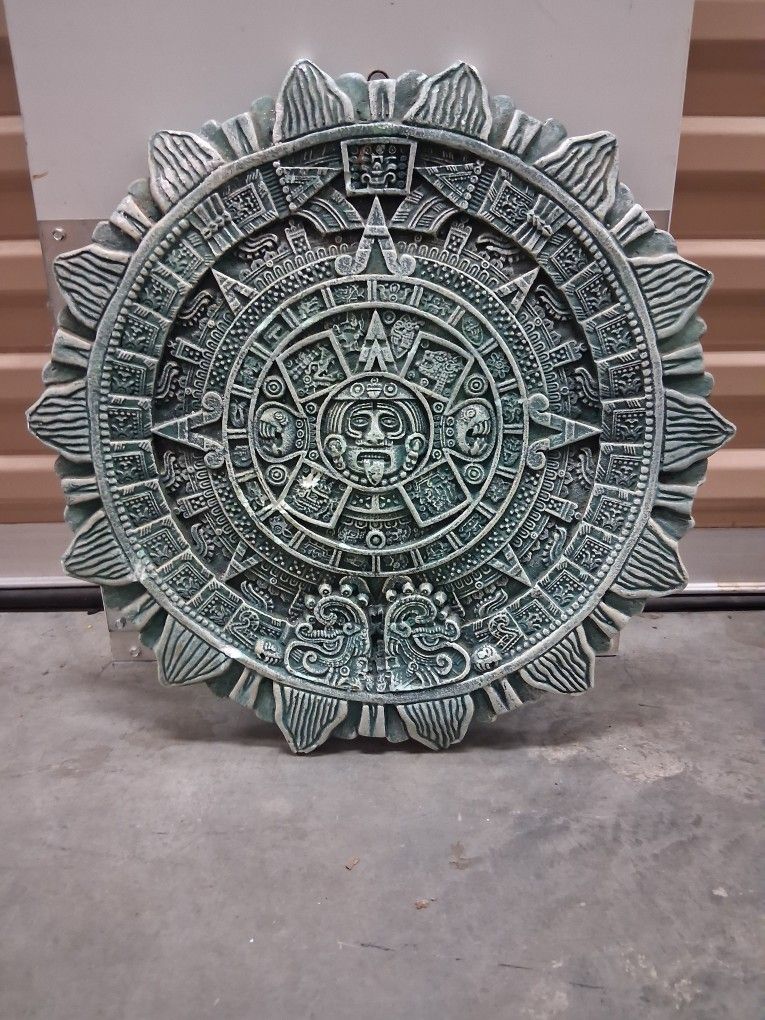 Aztec Calender 3d Stone (Wall Hanging)