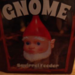 New Gnome Squirrel Feeder