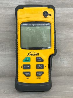 UEi DT302 - Dual Input LogginApollo II Thermometer (
