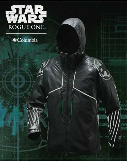 Star Wars Rogue One Columbia Men's Imperial Death Trooper Jacket