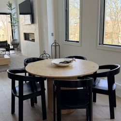 Black wood Dining Chairs